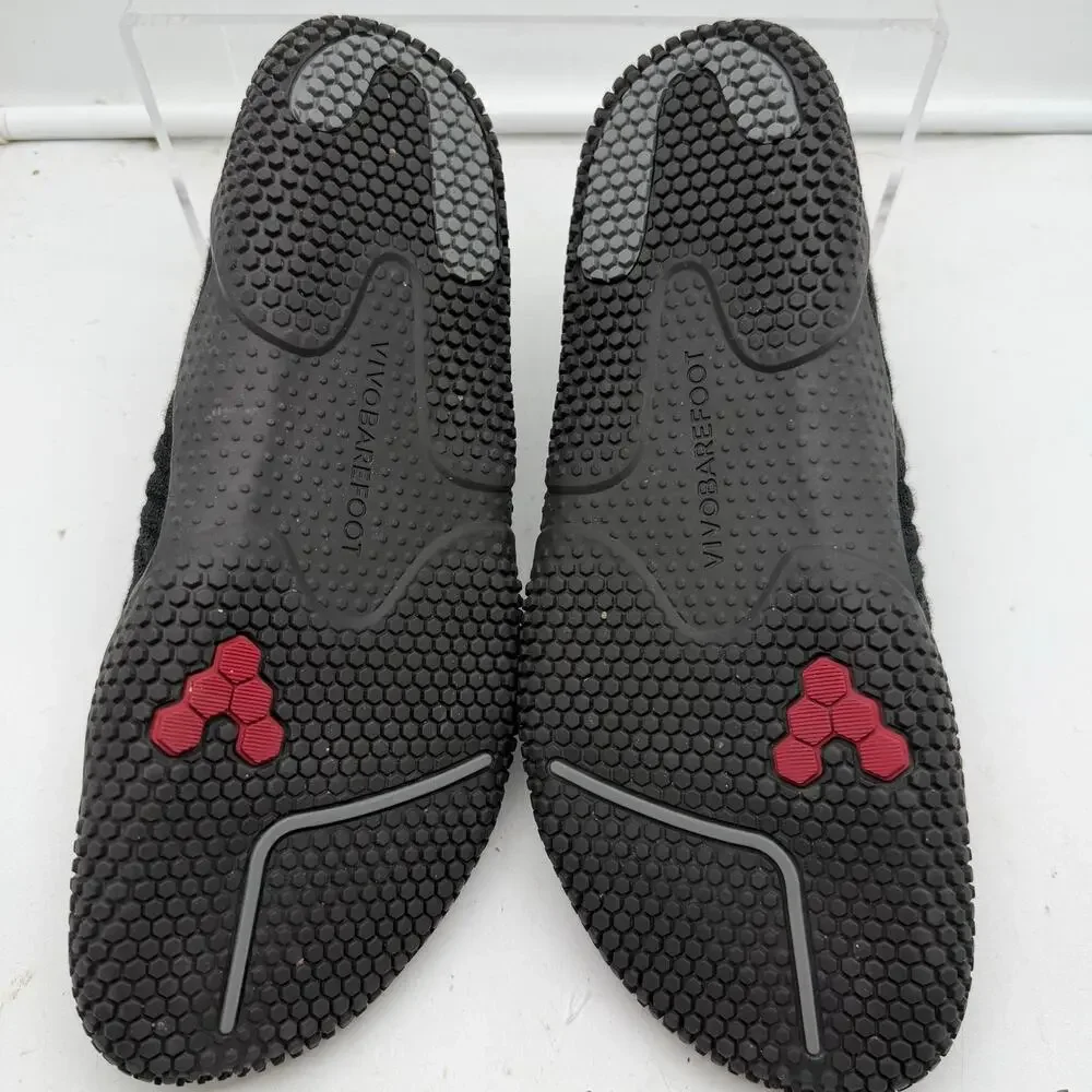Vivobarefoot Shoes Womens 39 US 8 Motus Studio Sock Boot Black